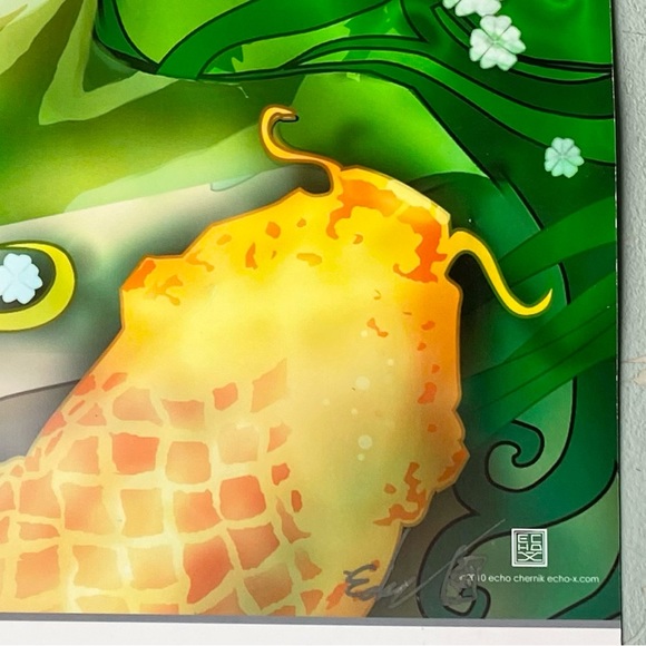 Mermaid, Siren, Evil Water Nymph, Art Print By Echo Chernik - Picture 3 of 4